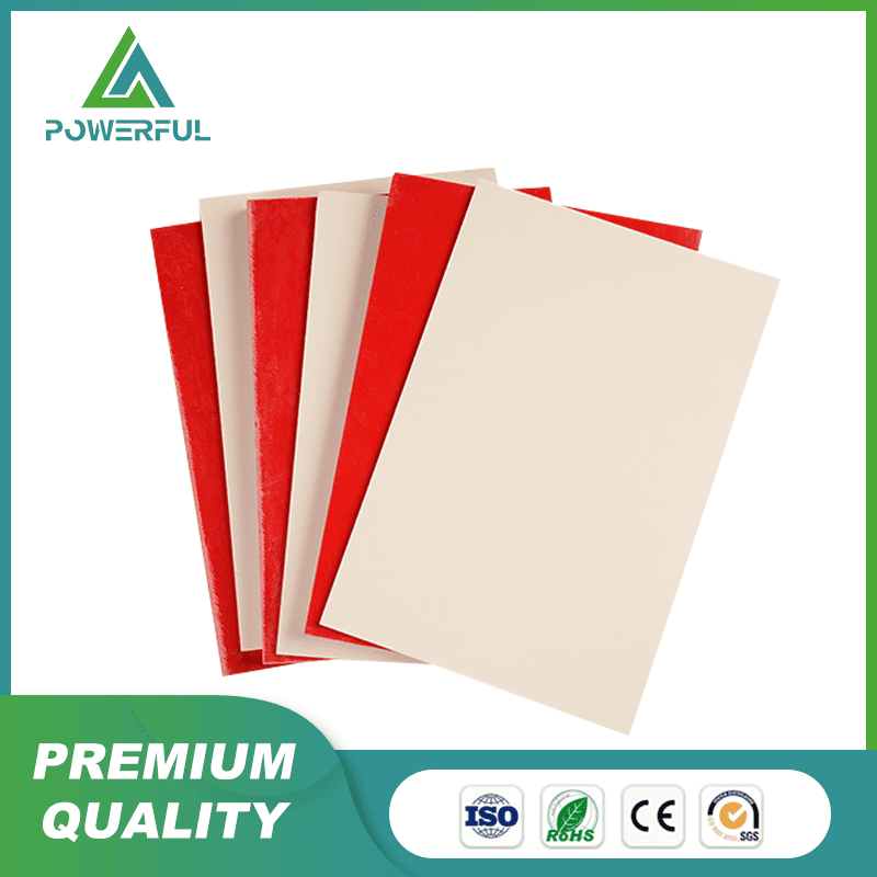 GPO3 Glass felt impregnated with polyester resin under heat and pressure process.